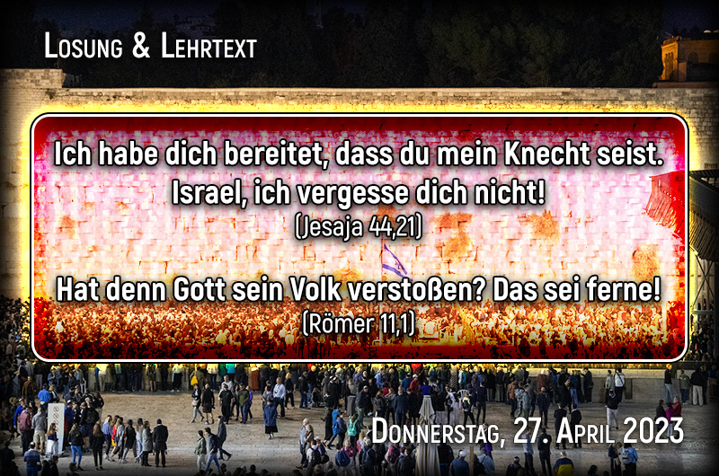Losungsgrafik für den 27. April 2023