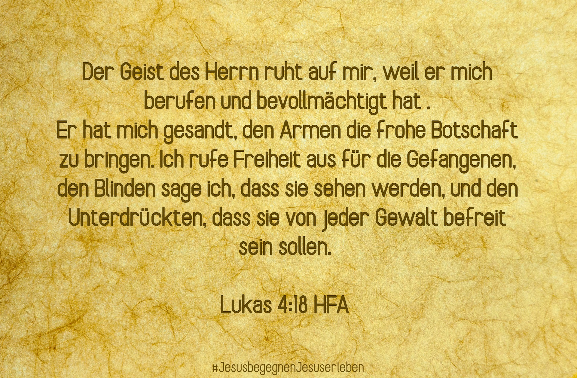 Lukas 4,18